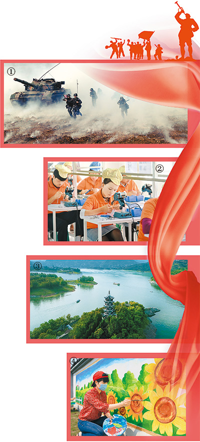 “強起來”體現(xiàn)在方方面面