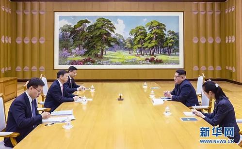 金正恩會(huì)見(jiàn)中聯(lián)部部長(zhǎng)、中國(guó)藝術(shù)團(tuán)團(tuán)長(zhǎng)宋濤