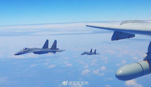 中國空軍多型戰(zhàn)機連續(xù)“繞島巡航”檢驗實戰(zhàn)能力