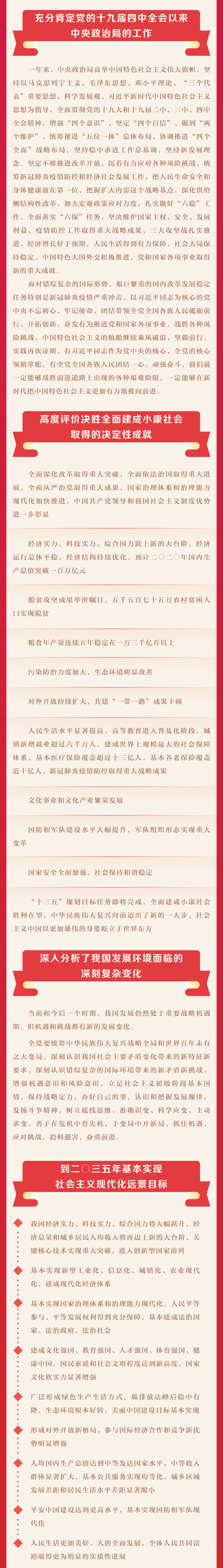圖解十九屆五中全會(huì)公報(bào) 
