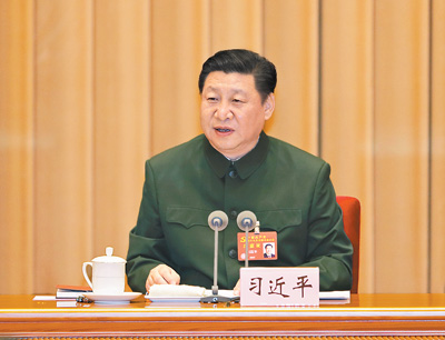 為實(shí)現(xiàn)黨在新時(shí)代的強(qiáng)軍目標(biāo) 把人民軍隊(duì)全面建成世界一流軍隊(duì)而