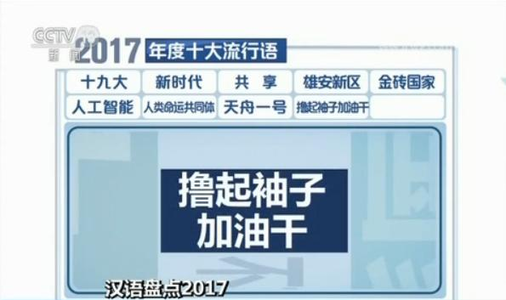 2017十大流行語發(fā)布 ＂十九大＂＂新時代＂上榜